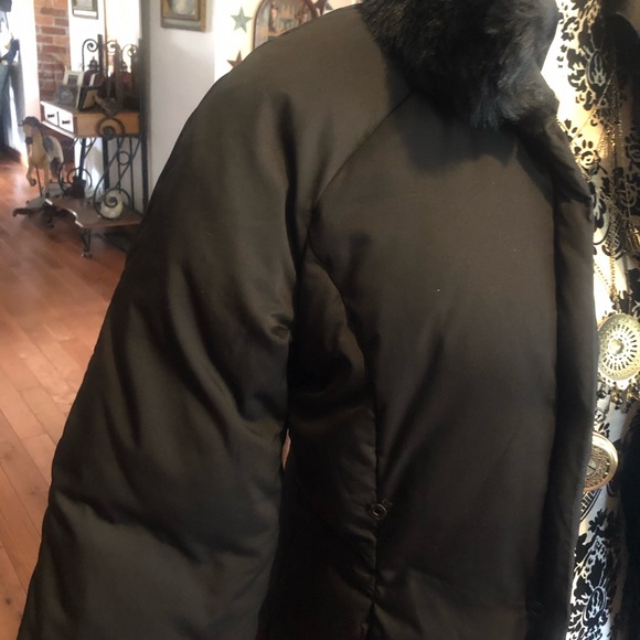 NWT Ladies Down Filled Little Black Jacket Size M - Picture 6 of 12